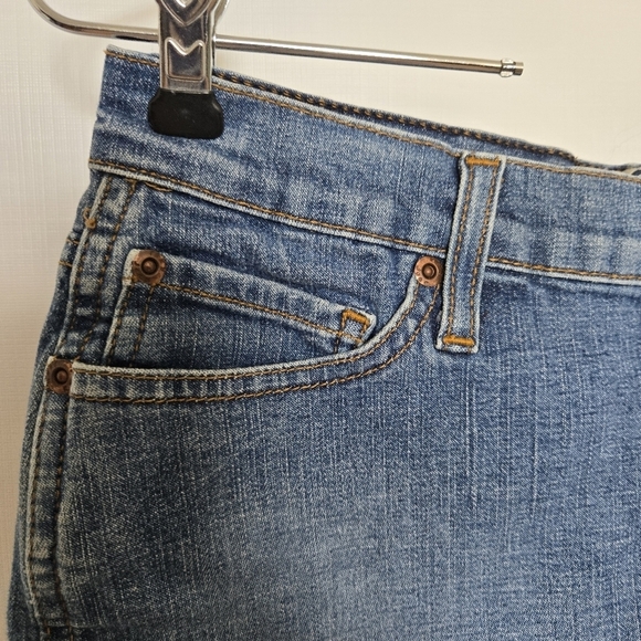 ROXY JEAN DENIM MINI SKIRT BLUE POCKETS WOMEN'S (7) - Picture 7 of 15